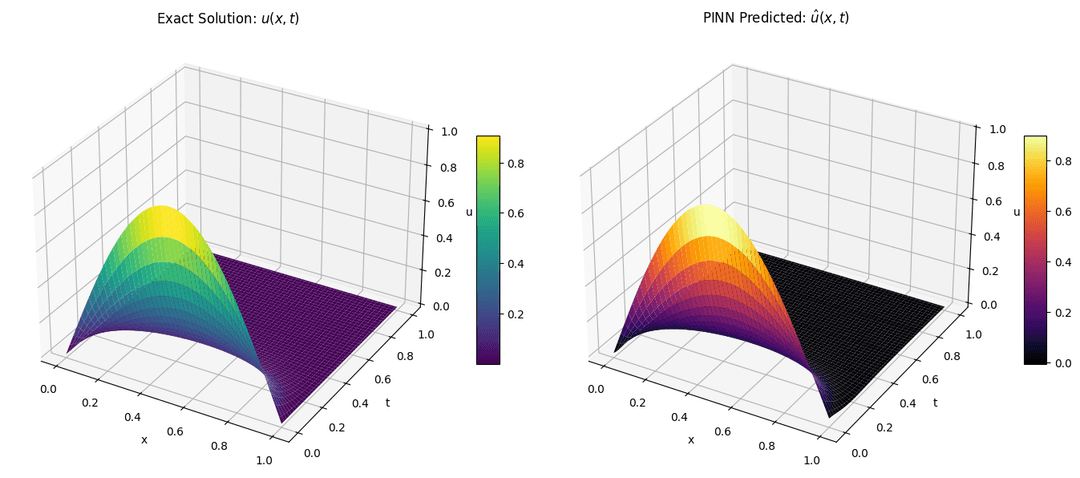 Physics Informed Neural Networks